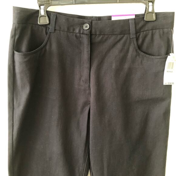 Dockers Girls Navy Blue Pants Approved Schoolwear Plus NEW Size Plus 16.5 - Picture 2 of 8